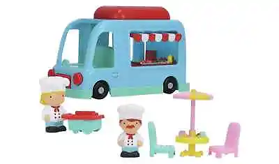 £28.99 • Buy Chad Valley Tots Town Food Truck Play Set Barbeque Is Sizzling & Till Is Ringing