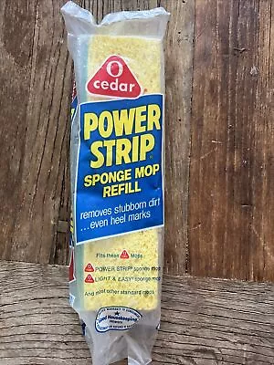 Vintage New Old Stock O-Cedar POWER STRIP Sponge Mop Refill NIP Rare • $20