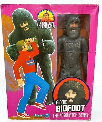Bionic Bigfoot Vintage Six Million Dollar Man 3rd Series Box Kenner 1977 Rare • $1499.99
