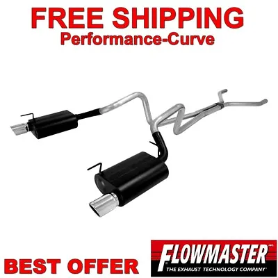 Flowmaster American Thunder Exhaust System Fits 05-09 Ford Mustang V6 - 817510 • $915.95