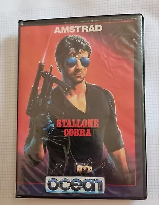 Amstrad Cpc 6128 Stallone Cobra (ocean - 3  Disk) • $199