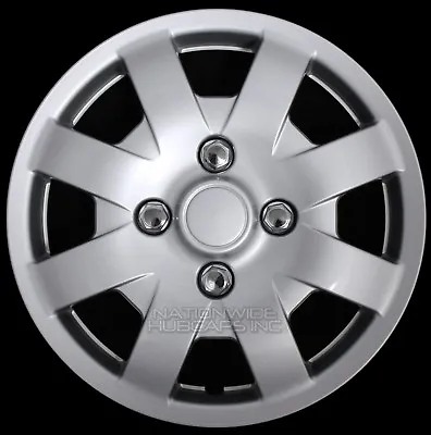 14  Set Of 4 Hubcaps Wheel Covers Snap On Full Hub Caps Fit R14 Tire & Steel Rim • $54.99