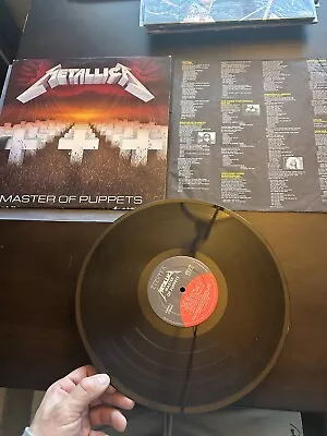 Vinyl Album Record Lp Metallica Master Of Puppets 60439  Elektra 1986 • $99.99