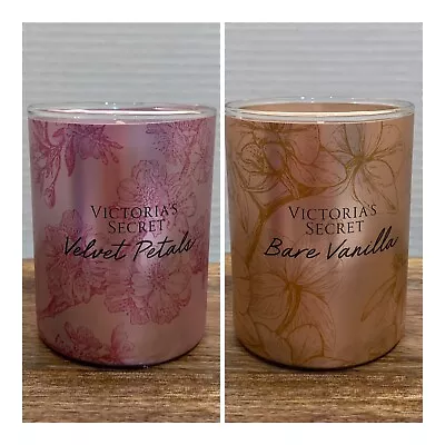 Victoria's Secret VELVET PETALS + BARE VANILLA Scented Candle ~ 9 Oz. • $39.99