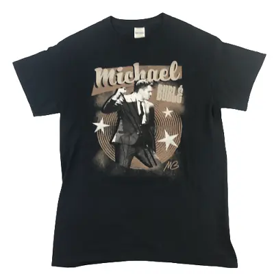 Michael Buble  Black T-Shirt Size Small • £21.71