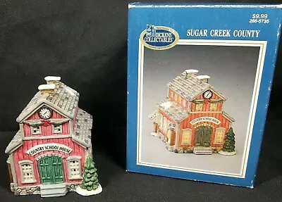 . Sugar Creek Dickens 266-5735 Country School House Porcelain Village Dept. 56 • $7