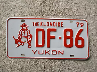 1979 Yukon License Plate # DF-86 • $16.50