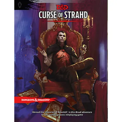 $59.50 • Buy D&D Curse Of Strahd - Hard Cover 5th Edition Book Dungeons And Dragons