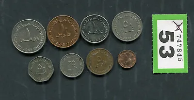 £4 • Buy Set Of   8   Coins Of      United Arab Emirates
