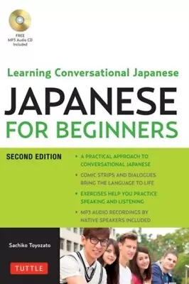 Japanese For Beginners 9784805313671 Sachiko Toyozato - Free Tracked Delivery • £14.10