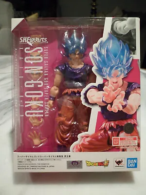 S.H.Figuarts Super Saiyan God Son Goku Kaioken Tamashii Nations Store Exclusive • $94.88