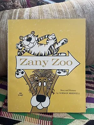 1963 Zany Zoo By Norman Bridwell TJ457 Scholastic Book Service • $4.99