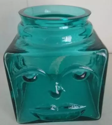 Dartington Glass Super Rare Boy Vase FT43 Kingfisher Frank Thrower Quirky  60s • £325