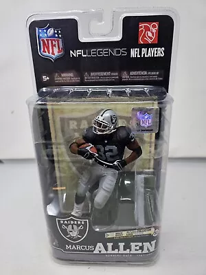 MARCUS ALLEN- Oakland Raiders Todd Mcfarlane Action Figure 2010 SEALED • $74.99