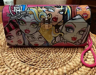 Monster High Tin Storage Box 2011 With Strap The Tin Box Co. • $9.99