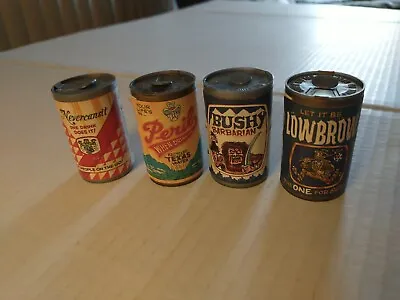 Chug A Can Candy VINTAGE LOT Of 4 EMPTY 1980 Can Containers Good Condition  • $9.99