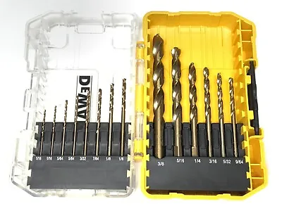 $12.99 • Buy DEWALT Drill Bit Set 14-Piece With Connectible Tough Case
