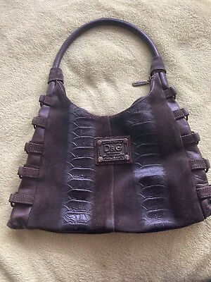 £20 • Buy D&G Branded Handbag Dark Brown 