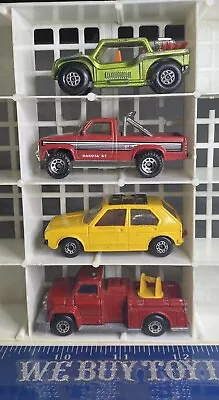 Vintage Matchbox Lot - 1970s 1980s  - MBX Superfast - Loose - 4 Cars Trucks 1:64 • $9.95