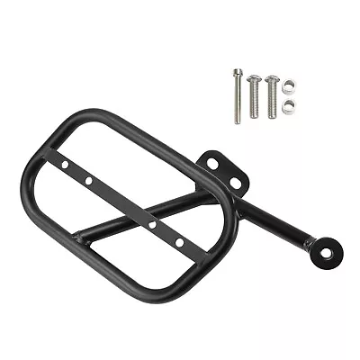 Luggage Rack Side Saddle Bag Mount Bracket Right For Guzzi V9 Bobber Roamer 18 S • $52.29