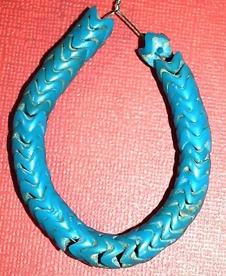 Antique Czech Glass Interlocking European Snake Vertebrae Beads African Trade • $12.32