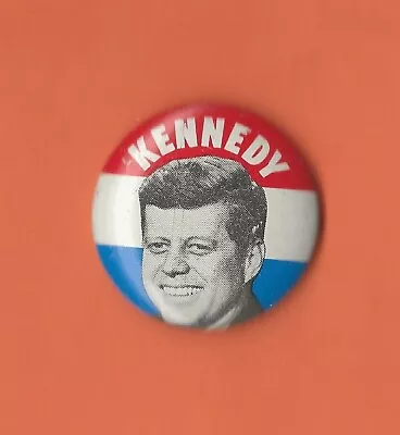 1960 John F Kennedy  1  /  Classic Portrait  Presidential Campaign Button(Pin06) • $6.25