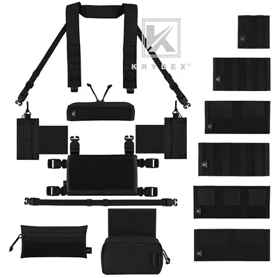 KRYDEX MK3 MK4 Micro Fight Chassis Chest Rig Shoulder Strap Magazine Pouch Lot • $12.99