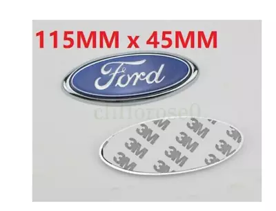 FORD Focus Mondeo Transit 115MM BLUE GRILLE BADGE EMBLEM Ford • $55.99