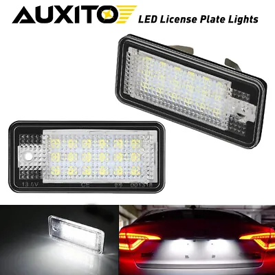 2pcs AUXITO LED License Plate Light Lamp Canbus For Audi S4 (B6/B7) 2004-2009 • $11.99