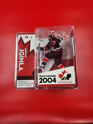 McFarlane Jarome Iginla 12 Team Canada Series 1 NHL 2004 Sports Figure • $9.43