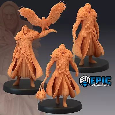 £6 • Buy HALF ORC WITCH HUNTER - Dungeons And Dragons Miniatures, D&D, Epic Miniatures