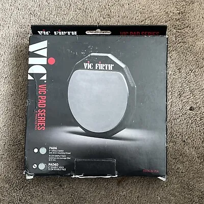Vic Firth 6  Double Sided Practice Pad In Box • $24.99