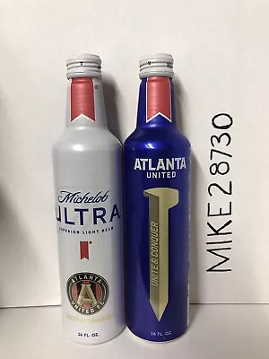 1 Empty 16oz Aluminum Bottle With Cap Michelob Ultra Atlanta United Soccer • $5.99