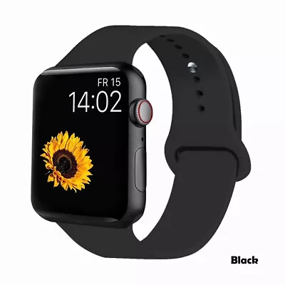 $4.29 • Buy Sports Silicone Bracelet Wrist Band For Apple Watch Ultra 2 Series 9 8 7-45 49mm
