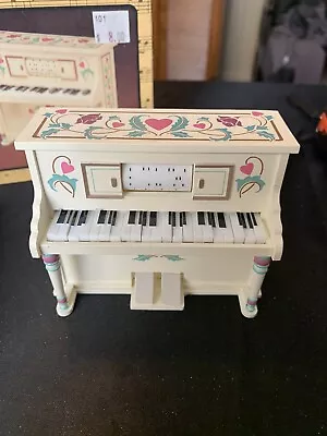 1985 Enesco Miniature Player Piano Music Box Vintage Let Me Call You Sweetheart • $19.99