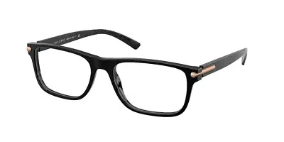 BVLGARI Eyeglasses BV3044 501 Marble Black Frame W/ Clear Demo Lens • $307.72