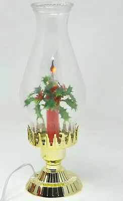 Vintage NOMA Electric Christmas Lamp Flickering Flame Lantern Window Light • $18
