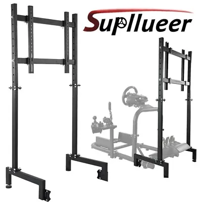 Supllueer Racing Simulator Display BracketMonitor Stand For Round Tube Stand • £89.99