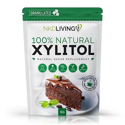 XYLITOL Natural Sugar Alternative | Non-GMO Certified (EU Origin UK BRAND) • £9.99