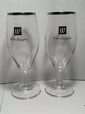 2 - Witte Trappist La Trappe Beer Glasses Tulip 8” BBB • $27.49