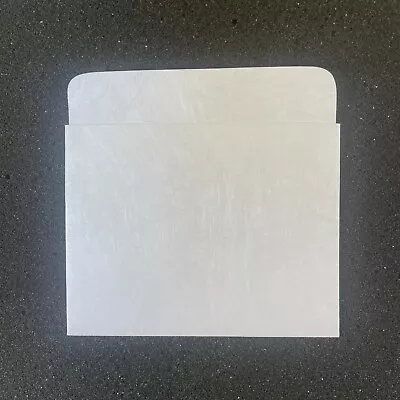 100 White Tyvek Floppy Disk Sleeves For 3.5 Inch Diskettes 3-7/8 X 3-3/4 Inches • $14.99