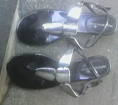 MONTEGO BAY CLUB Wedge Open-toe Flip Flops SANDALS WOMEN'S SIZE 8M • $0.77