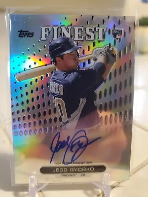 JEDD GYORKO 2013 Topps Finest Chrome #RA-JG Auto Autograph Rookie RC Card PADRES • $8