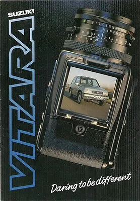 Suzuki Vitara JLX Hard Top 1988-89 UK Market Sales Brochure • $20.96