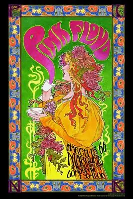 $13.98 • Buy Pink Floyd Marquee 66 Bob Masse Music Concert Retro Vintage Style Poster 24x36