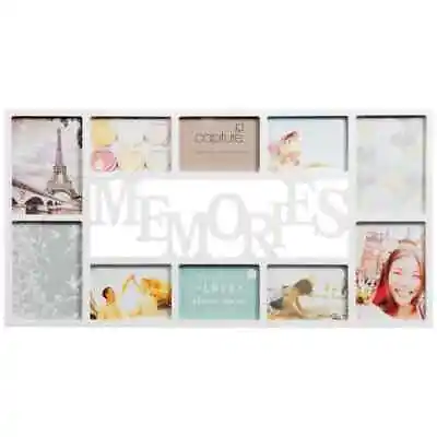 Memories Multi Aperture Photo Frame With A Heart-Warming 'Memories' Slogan • £116.95