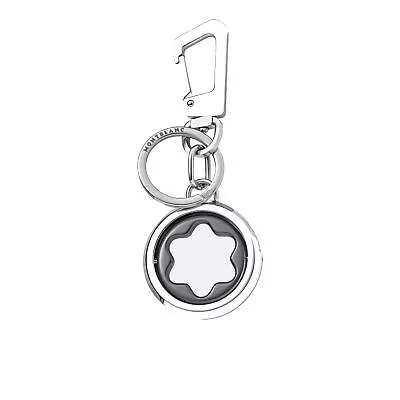 £179.02 • Buy Mens Keyring Montblanc Meisterstück 128747 Black Key Chain Stainless Steel Hook