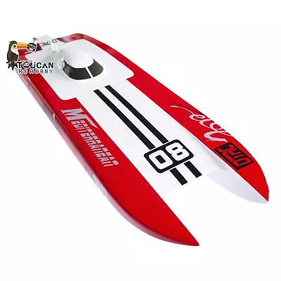 E32 Prepainted Red Electric Racing KIT RC Boat Hull Only For Advanced Player • $202.72