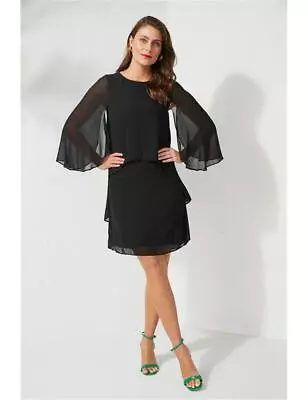 $37.40 • Buy Capture Flute Sleeve Layered Dress Womens Size 14 Clothing  Dresses Tank Dress