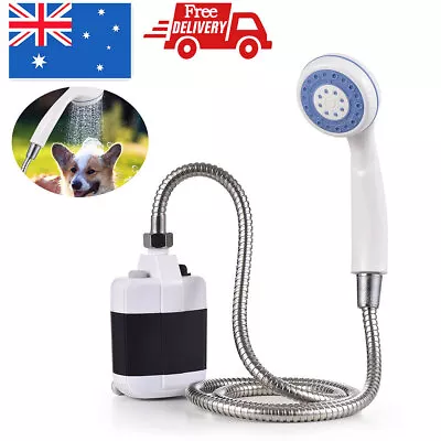 Portable Camping Mobile Shower USB Rechargeable Electric Shower Pump Outdoor AU • $41.99